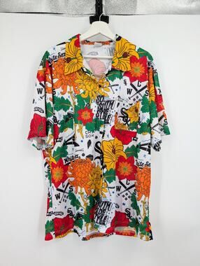 Chicago White Sox Short Sleeve Mens Button Up XL Hawaiian Shirt South Side Style